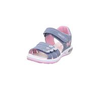 Superfit Mädchen Emily Sandale, Blau Rosa 8020, 31 EU