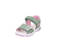 Superfit Mädchen Emily Sandale, Grün, 25 EU