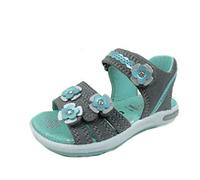 Superfit Mädchen Emily Sandalen, HELLGRAU/HELLGRÜN 2500