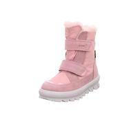 Winterstiefel SUPERFIT "FLAVIA WMS: Mittel", Kinder, Gr. 35, rosa, Veloursleder, Polyester, Leder, casual, Schuhe, Stiefel mit wasserdichtem GORE TEX, Größenschablone zum Download (71570108-35) rosa