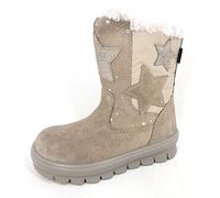 Superfit Mädchen Flavia Warm Gefütterte Gore-tex Schneestiefel, Beige 4000, 28 EU