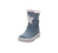 Superfit Mädchen FLAVIA warm gefütterte Gore-Tex Stiefel, BLAU/SILBER 8010