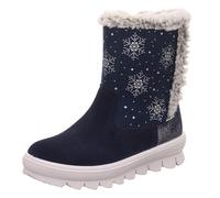 Superfit Mädchen Flavia Warm Gefütterte Schneestiefel, Blau 8000, 30 EU Weit