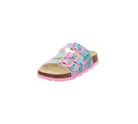 Superfit Mädchen Fussbettpantoffel 1-800113 Hausschuhe, Hellgrün Mehrfarbig 7520, 27 EU