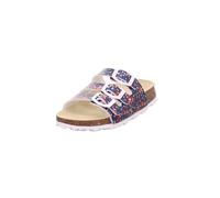 Superfit Fussbettpantoffel blau/rot (8050) 37
