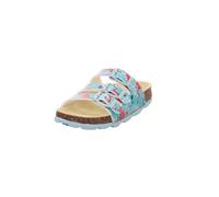 Superfit Mädchen Fussbettpantoffel Hausschuhe 1-800113, Türkis Rosa 7510, 38 EU