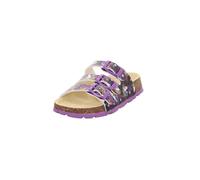 superfit Mädchen Pantoffel FUSSBETTPANTOFFEL 30 Viola/Mehrfarbig