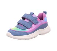 Superfit Mädchen Rush Sneaker, Blau Lila 8020, 32 EU Weit