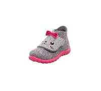 Superfit Mädchen HAPPY Slipper, Hausschuh 800295, HELLGRAU/PINK 2500, 21