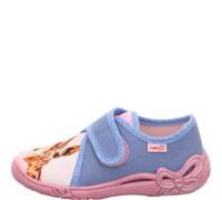 superfit Mädchen Hausschuh BELINDA 26 Hellblau/Pink
