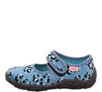 superfit Mädchen Hausschuh BONNY 27 Blau/Mehrfarbig