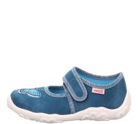 Superfit Mädchen Bonny Hausschuhe, Blau 8040, 38 EU