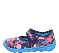 Superfit Bubble 1-006272 Hausschuhe, BLAU/Mehrfarbig 8050, 28 EU