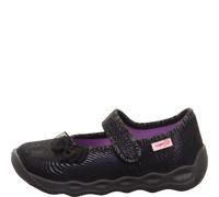 superfit Mädchen Hausschuh BUBBLE 33 Schwarz