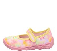 superfit Mädchen Hausschuh BUBBLE 35 Gelb/Mehrfarbig