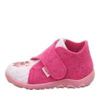 superfit Mädchen Hausschuh HAPPY OCTI 24 Rosa/Grau