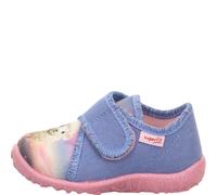 superfit Mädchen Hausschuh SPOTTY 21 Hellblau