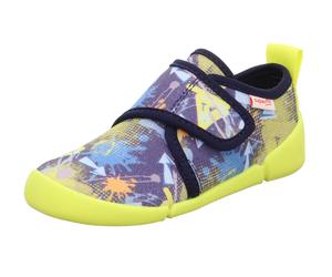 Superfit - Mädchen Hausschuh Venti pinkhellblau Klett blau - Gr. - EU 29
