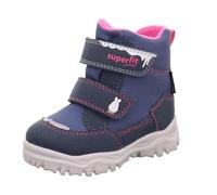 Superfit Mädchen Husky1 Warm Gefütterte Schneestiefel, Blau Pink 8010, 22 EU