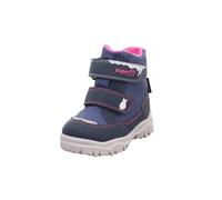 Superfit Mädchen HUSKY1 warm gefütterte Sympatex Stiefel, BLAU/PINK 8010