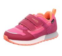 Superfit Mädchen Kletthalbschuhe Dash, Kinder Halbschuhe, Weite: M IV, lose Einlage, Klettschuhe, Strassenschuhe, Sportschuhe, PINK/ORANGE (500), 36 EU