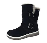 Superfit Mädchen Lora Warm Gefütterte Gore-tex Schneestiefel, Schwarz 0200, 35 EU