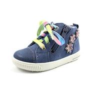 Superfit Mädchen Moppy Sneakers niedrig, Blau 80, 25 EU