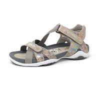 Superfit Mädchen Nancy Offene Sandalen, Grau (Smoke)