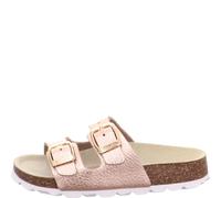 Superfit Mädchen FUSSBETTPANTOFFEL Hausschuhe, BRONZE 9000