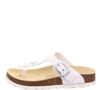 superfit Mädchen Pantoffel FUSSBETTPANTOFFEL 25 Silber/Weiß