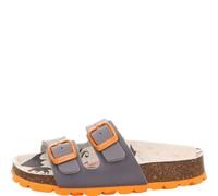 superfit Kinder Pantoffel FUSSBETTPANTOFFEL Mädchen 26 Grau/Orange 1-800111-2100