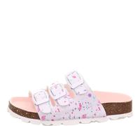 superfit Mädchen Pantoffel FUSSBETTPANTOFFEL 26 Weiß