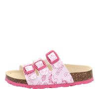 superfit Mädchen Pantoffel FUSSBETTPANTOFFEL 41 Weiß/Pink