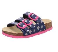 Superfit Mädchen Fussbettpantoffel Pantoffeln, Blau Hellblau 8400, 27 EU