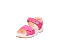Superfit Mädchen Pebbles Sandale, Pink Orange 5500, 32 EU Weit