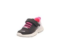 Superfit Mädchen Rush Sneaker, Grau Pink 2010, 32 EU Weit