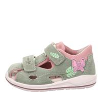 Superfit Mädchen Boomerang Sandale, Hellgrün Rosa 7500, 22 EU
