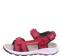 Superfit Mädchen Criss Cross Sandale, Rot Grün 5010, 39 EU Weit