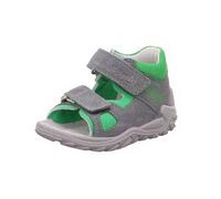 Superfit - Mädchen Sandale Flow grau Hellgrau/Grün - Gr. - EU 20