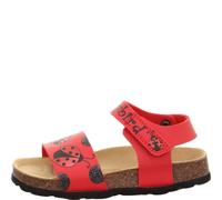 Superfit Fussbettpantoffel rot/schwarz (5010) 25