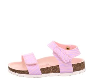superfit Mädchen Sandale FUSSBETTPANTOFFEL 28 Rosa/Lila
