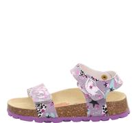 Superfit Mädchen FUSSBETTPANTOFFEL LILA/MEHRFARBIG 8520