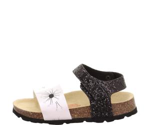 superfit Mädchen Sandale FUSSBETTPANTOFFEL 38 Weiß/Schwarz