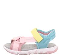 Superfit Mädchen Sandaletten Pebbles, Kinder Sandalen, Weite: M IV, Klettverschluss, Sommerschuhe, Freizeitschuhe, Strandschuhe, Mehrfarbig (010), 29 EU