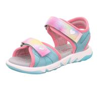 Superfit - Mädchen Sandale Pebbles hellgrünrosa HELLGRÜN/ROSA - Gr. - EU 33
