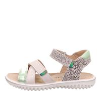superfit Mädchen Sandale SPARKLE 33 Weiß/Hellgrün