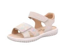 Superfit - Mädchen Sandale Sparkle weissgold WEIß/GOLD - Gr. - EU 29