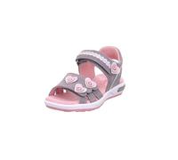 Superfit Mädchen Sandalen, HELLGRAU/ROSA 2500