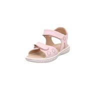 Superfit Mädchen Sandaletten Sparkle, Kinder Sandalen, Weite: M IV, Sommersandalen, Klettverschluss, t-spange, Sommerschuhe, ROSA (500), 28 EU