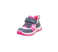 Superfit Mädchen Sneaker Cooper mit Strass Weite M IV, lose Einlage Blau/Pink Größe 27